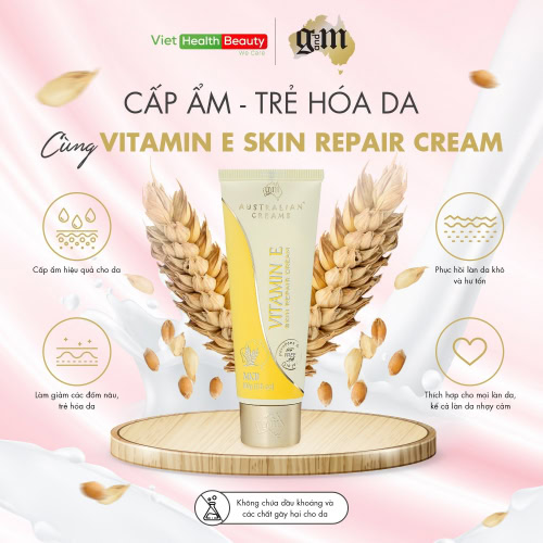 Vitamin E Australian creams 100 ml dưỡng ẩm, bảo vệ da - Ảnh 6