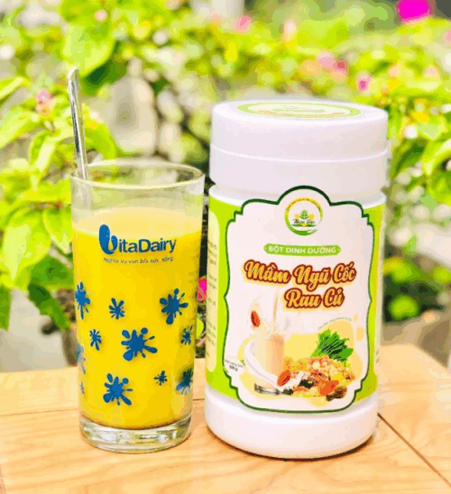 Bột dinh dưỡng mầm ngũ cốc rau củ - cho bữa sáng nhanh và đủ - Ảnh 5