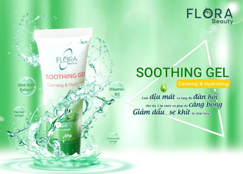 Gel Nha Đam cấp ẩm dịu mát, căng bóng, giảm dầu và se khít lỗ chân lông - Ảnh 3