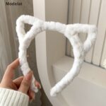 Băng đô tai thỏ lông nhung  xinh xắn dễ thương - Ảnh 2