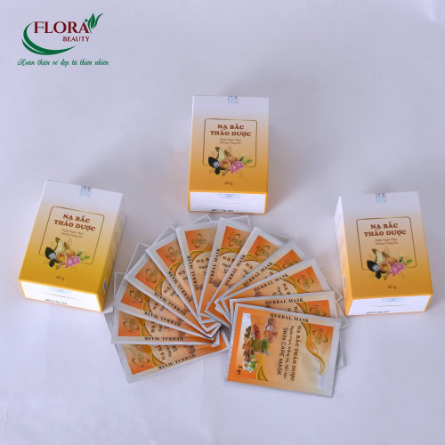 Nạ Bắc Thảo Dược Flora , Trắng da, Săn chắc, Ngừa mụn, Liền sẹo - Ảnh 3