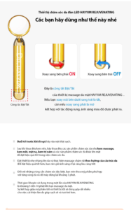 Thiết Bị Chăm Sóc Da đèn LED HAYYIM REJUVENATING - Ảnh 5