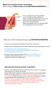 Thiết Bị Chăm Sóc Da đèn LED HAYYIM REJUVENATING - Ảnh 6