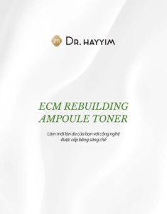 Trắng Da Giảm Nếp Nhăn, ECM Rebuilding Ampoule toner - Ảnh 6