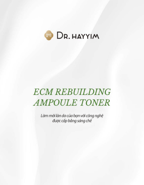 Trắng Da Giảm Nếp Nhăn, ECM Rebuilding Ampoule toner - Ảnh 6