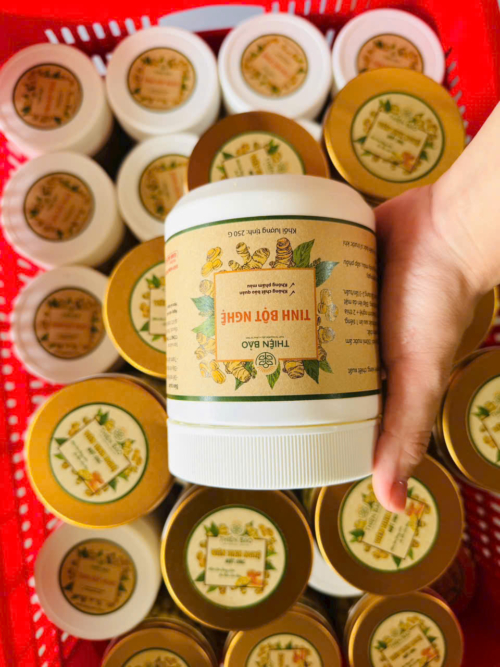 Viên Tinh Bột Nghệ Mật Ong Thiện Bảo 500 g - Hỗ Trợ Dạ Dày, Đẹp Da - Ảnh 6