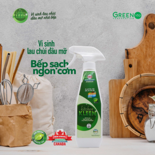 Bộ vi sinh lau chùi dầu mỡ Kitchen Kleen (01 Chai 500ml + 01 ống 5ml) - Ảnh 4