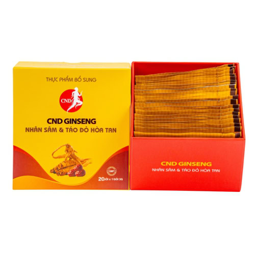 Nhân sâm và táo đỏ hòa tan - Ảnh 3