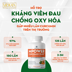 Combo 05 hộp Thực phẩm bảo vệ sức khỏe MPOWER CURCUMIN PLUS - Ảnh 3