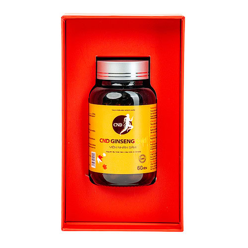 Thực phẩm bảo vệ sức khỏe CND GINSENG Gold Viên nhân sâm - Ảnh 9