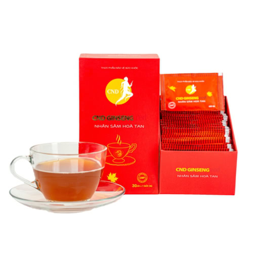 Thực phẩm bảo vệ sức khỏe CND GINSENG Red Nhân sâm hòa tan (hộp 30 gói) - Ảnh 6