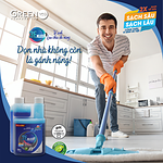 Bộ vi sinh lau chùi đa năng 3E Kleen (1 chai 500ml + 1 bình 250ml) - Ảnh 6
