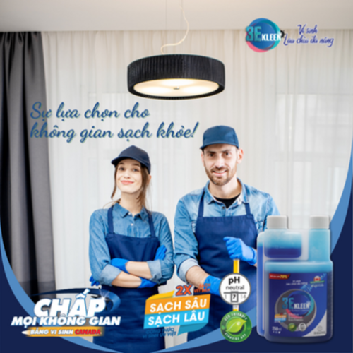 Bộ vi sinh lau chùi đa năng 3E Kleen (1 chai 500ml + 1 bình 250ml) - Ảnh 8