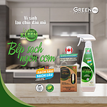Bộ vi sinh lau chùi dầu mỡ Kitchen Kleen (01 Chai 500ml + 03 ống 5ml) - Ảnh 3