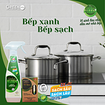 Bộ vi sinh lau chùi dầu mỡ Kitchen Kleen (01 Chai 500ml + 03 ống 5ml) - Ảnh 6