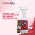 Bộ vi sinh khử mùi thú cưng Pet Kleen (1 chai 500ml + 3 ống 5ml) - Ảnh 5