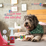 Bộ vi sinh khử mùi thú cưng Pet Kleen (1 chai 500ml + 3 ống 5ml) - Ảnh 2
