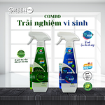 Combo trải nghiệm vi sinh lau chùi dầu mỡ kitchen KLEEN - vi sinh lau chùi đa năng 3E KLEEN - Ảnh 3