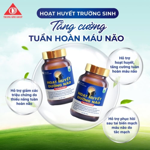 Thực phẩm bảo vệ sức khỏe Hoạt huyết dưỡng não Trường Sinh - Ảnh 3