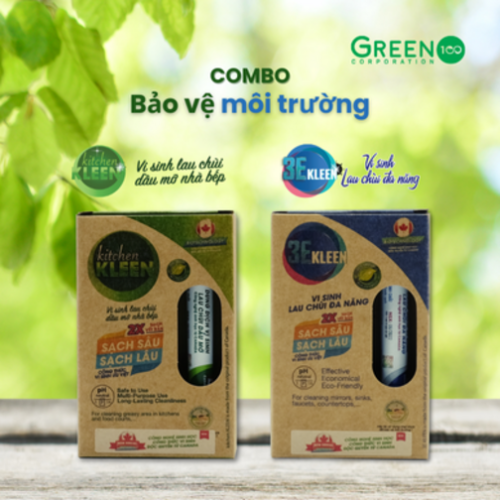 Combo bảo vệ môi trường Kitchen Kleen & 3E Kleen - Ảnh 4