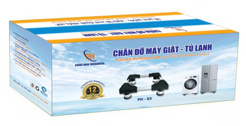 Chân Kệ Tủ Lạnh-Máy Giặt Đa Năng ( Lớn ) , Chất Liệu Inox 304 - Ảnh 3