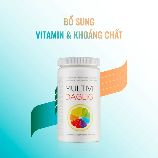 02-Multivit Daglig Thực phẩm bảo vệ sức khỏe MULTIVIT DAGLIG - Ảnh 1