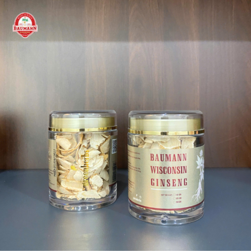 Nhân Sâm Thái Lát Baumann Wisconsin 50g– Tăng Cường Sinh Lực, Giảm Stress - Ảnh 5