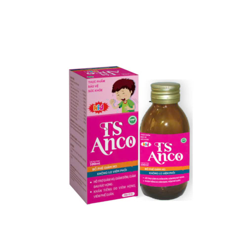 Thực phẩm bảo vệ sức khỏe TS Anco Kid hỗ trợ giảm ho, Đờm, Đau rát họng - Ảnh 7