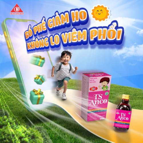 Thực phẩm bảo vệ sức khỏe TS Anco Kid hỗ trợ giảm ho, Đờm, Đau rát họng - Ảnh 10