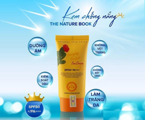 Kem Chống Nắng Hoàn Hảo Hằng Ngày The Nature Book Hàn Quốc - Ảnh 4