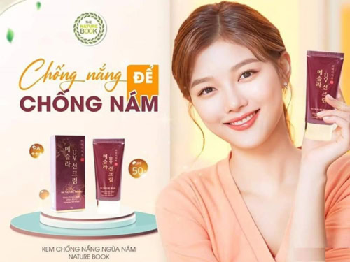 Kem Chống Nắng Ngừa Nám The Nature Book Hàn Quốc - Ảnh 4