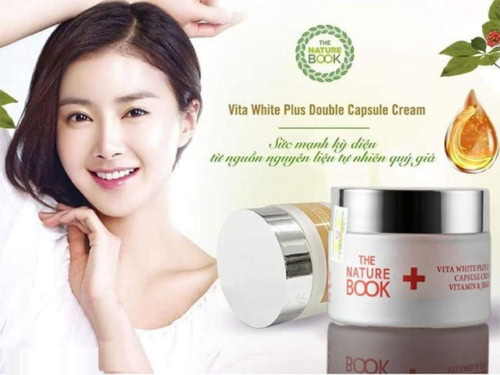 Kem Dưỡng Trắng Da Kết Hợp Nhân Sâm The Nature Book Hàn Quốc - Ảnh 2