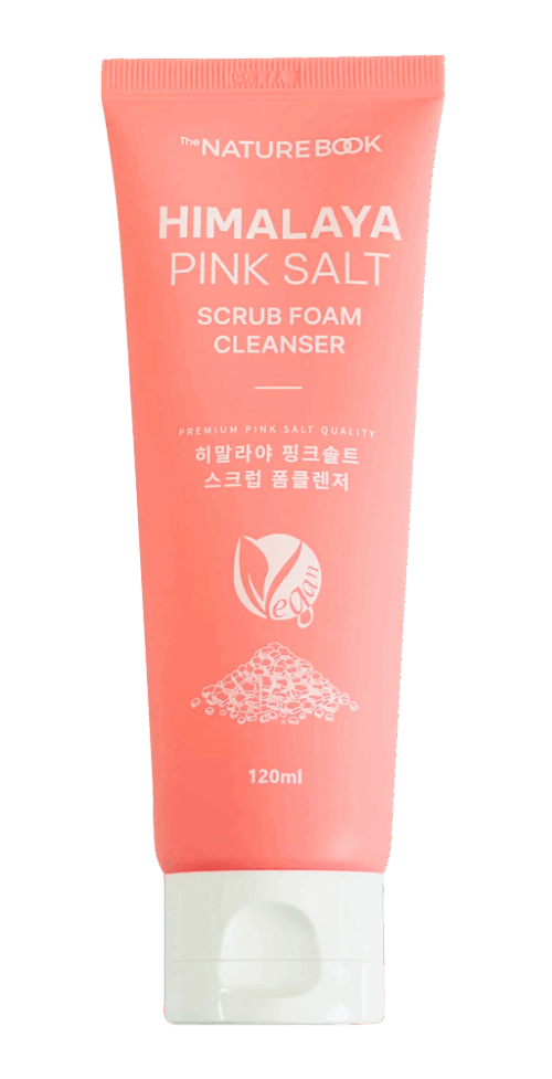 Sữa Rửa Mặt Muối Hồng Himalaya The Nature Book Hàn Quốc - Ảnh 3