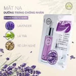 Mặt Nạ Dưỡng Trắng Chống Nhăn Hoa Oải Hương The Nature Book - Ảnh 2
