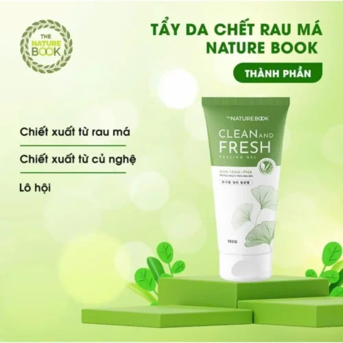 Tẩy Da Chết Dưỡng Ẩm The Nature Book Hàn Quốc - Ảnh 4