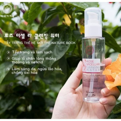 Nước Tẩy Trang Micellar Thế Hệ Mới The Nature Book 150ml - Ảnh 4