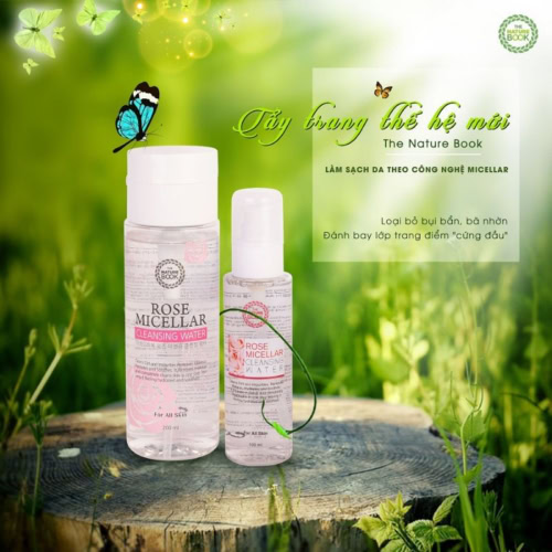Nước Tẩy Trang Micellar Thế Hệ Mới The Nature Book 150ml - Ảnh 3