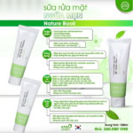 Sữa Rửa Mặt Ngừa Mụn The Nautre Book Hàn Quốc - Ảnh 3