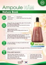 Tinh chất The Nature Book Mesla Ampoule Hàn Quốc dưỡng trắng, - Ảnh 6