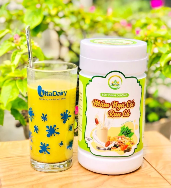 Bột dinh dưỡng mầm ngũ cốc rau củ - cho bữa sáng nhanh và đủ - Image 5