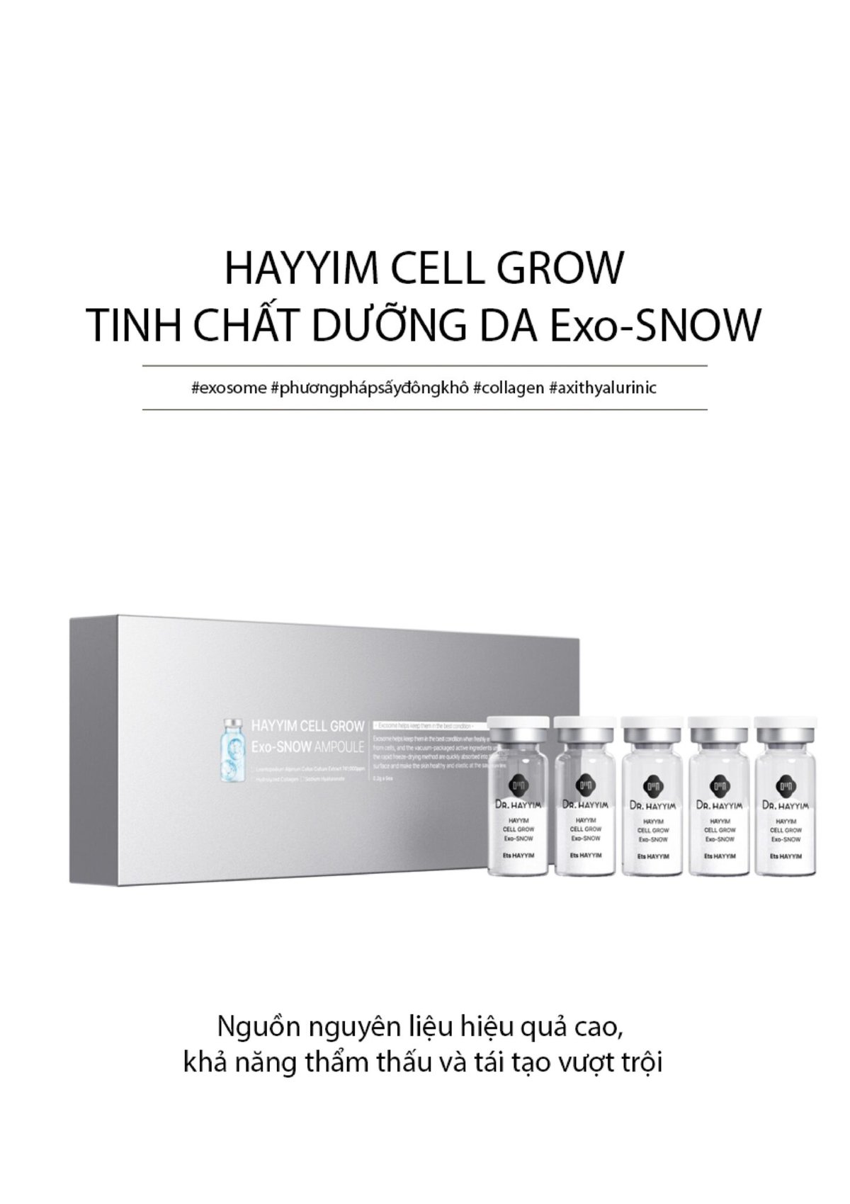 Tinh Chất Dưỡng Da – HAYYIM CELL GROW - Image 3