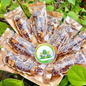Bánh thuyền gạo lứt mix hạt – Túi Zip 500gr