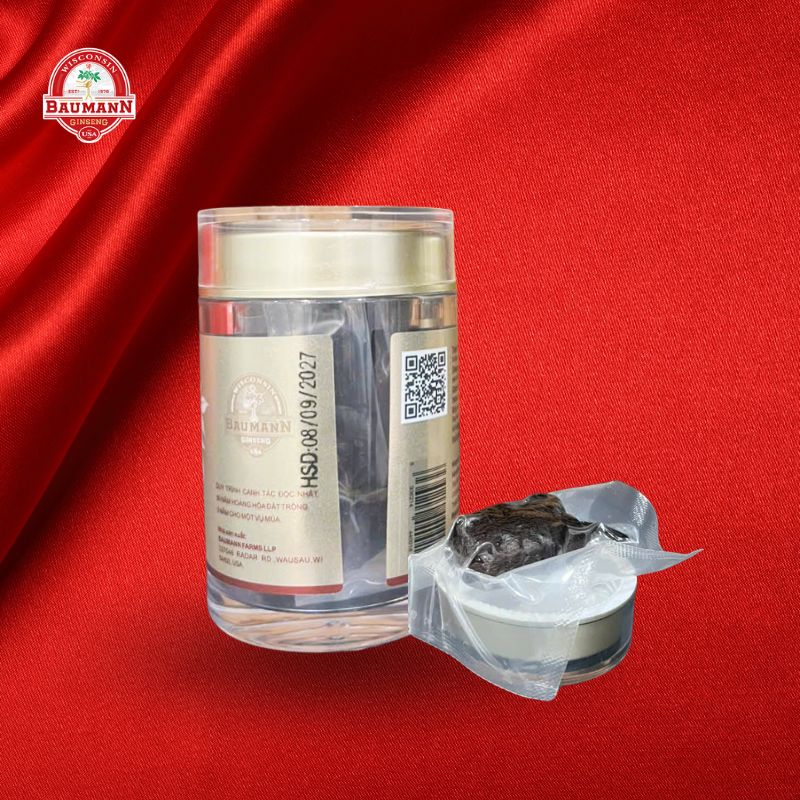 Nhân Sâm Đen Baumann Wisconsin 15gram Sâm Baumann Lên Men Tăng Cường Sinh Lực - Image 2
