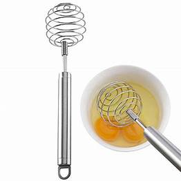 Phới đánh trứng lò xo inox, đàn hồi, dễ sử dụng - Image 3