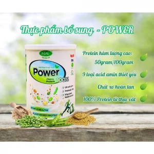 Thực Phẩm Bổ Sung Protein Power Soyna - Dinh Dưỡng Cho Người Tập Gym, Thể Thao, Ăn Chay, Hàm Lượng Đạm Thực Vật Cao