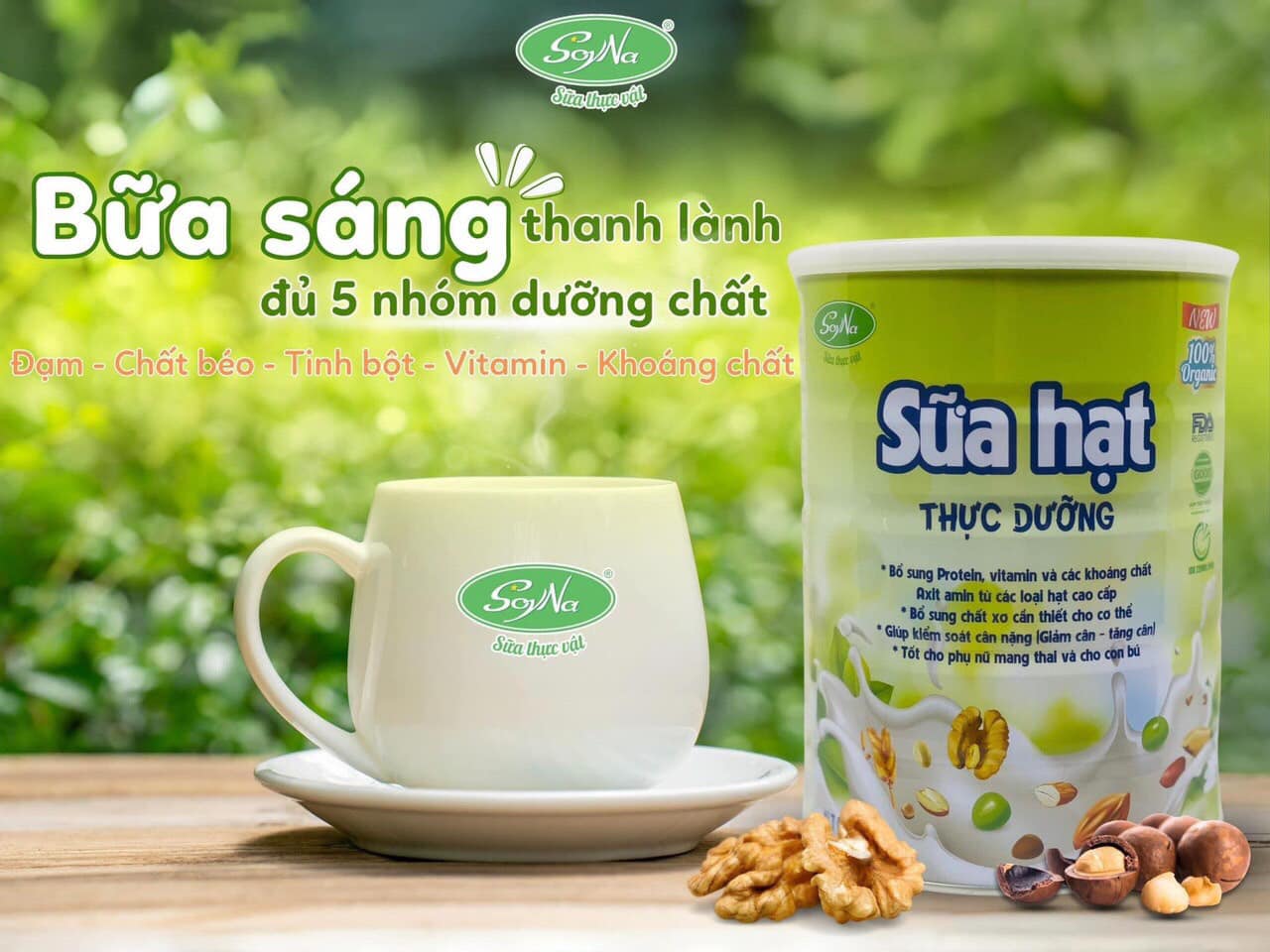 Sữa Chay. Bồi bổ sức khoẻ cho người ăn chay và người bình thường 800g - Image 2