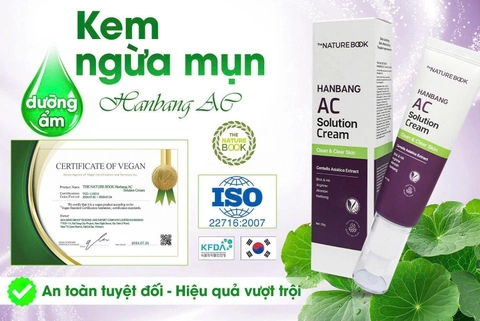 Kem Ngừa Mụn Dưỡng Ẩm Hanbang AC Nature Book - Image 3