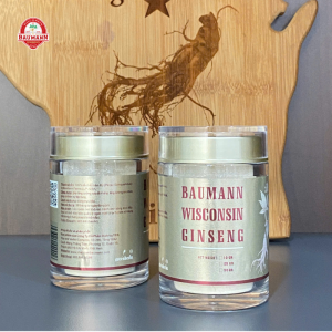 Bột Nhân Sâm Baumann Wisconsin 50g – Tăng Năng Lượng, Thể Lực