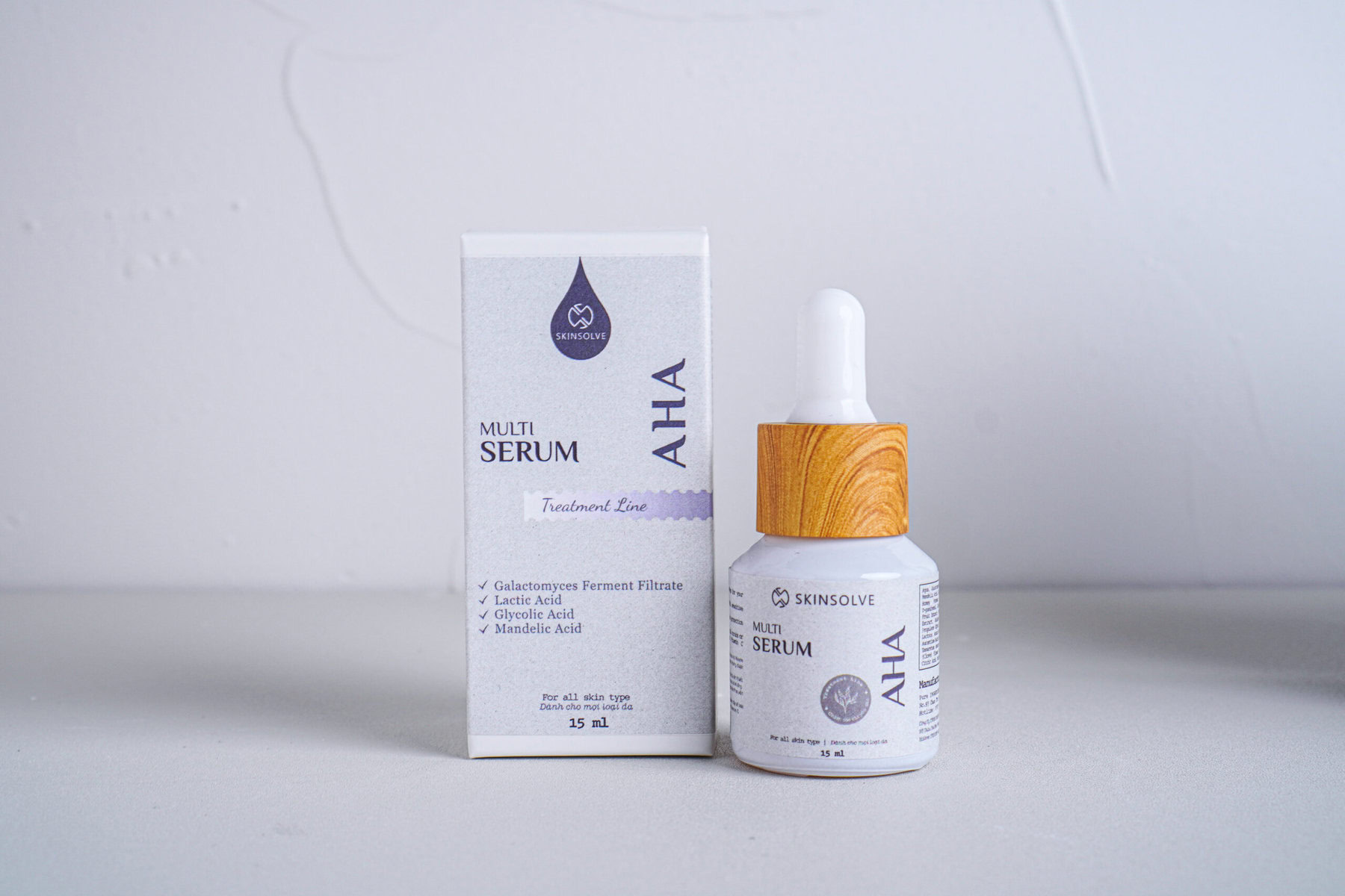 Serum Multi AHA Complex 15ml Dưỡng sáng, giảm mụn, mờ thâm