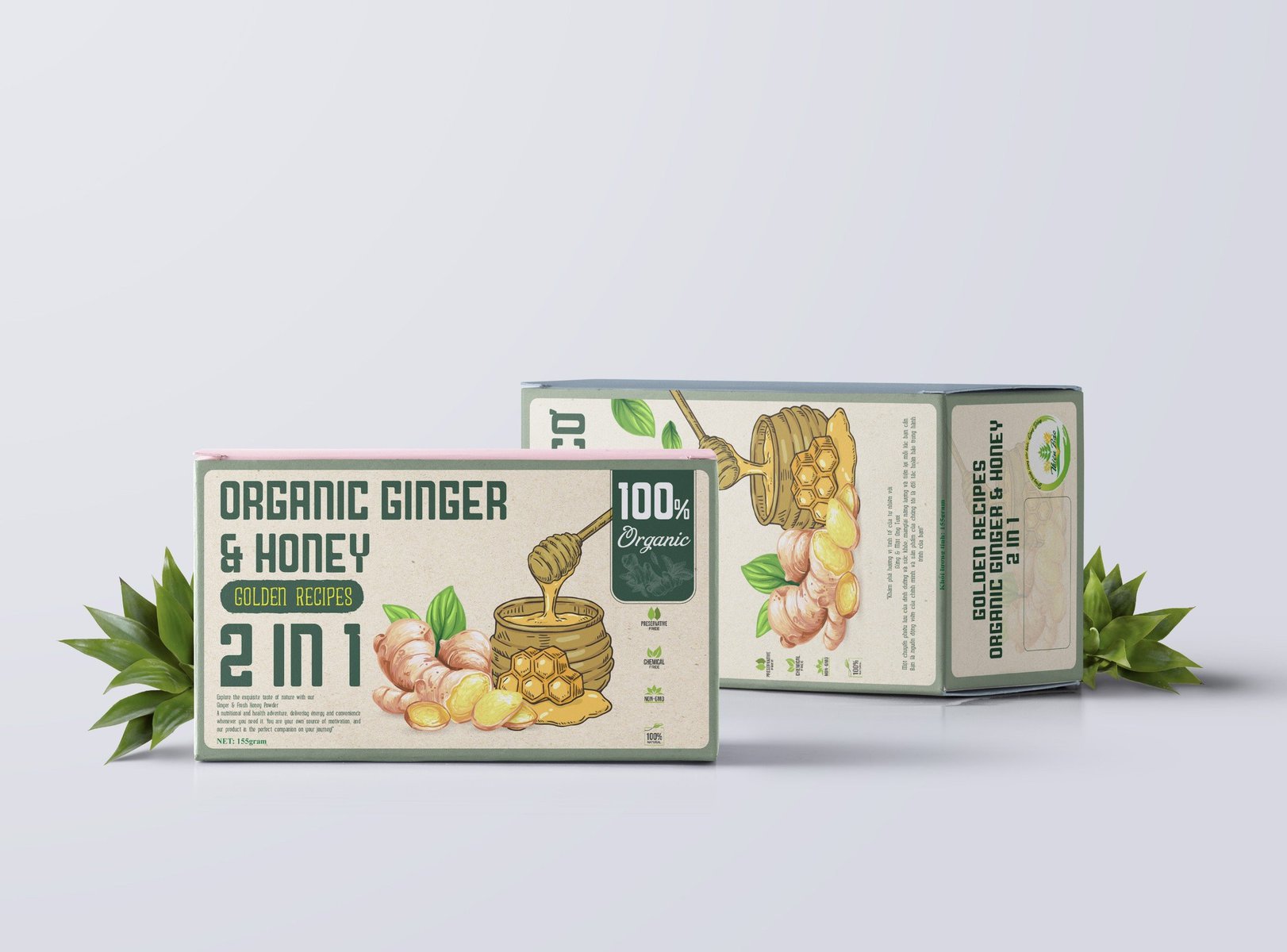 Bột Gừng Hữu Cơ nguyên chất Thiện Bảo - Chứng nhận organic Mỹ,Nhật, Châu Âu. - Image 4